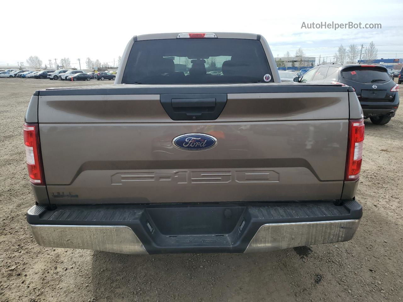 2018 Ford F150 Supercrew Brown vin: 1FTEW1EB8JFA82286