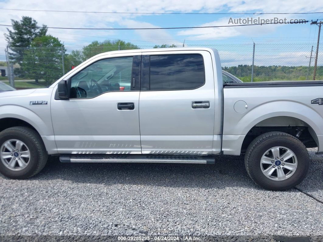 2017 Ford F-150 Xlt Silver vin: 1FTEW1EF0HFA63759