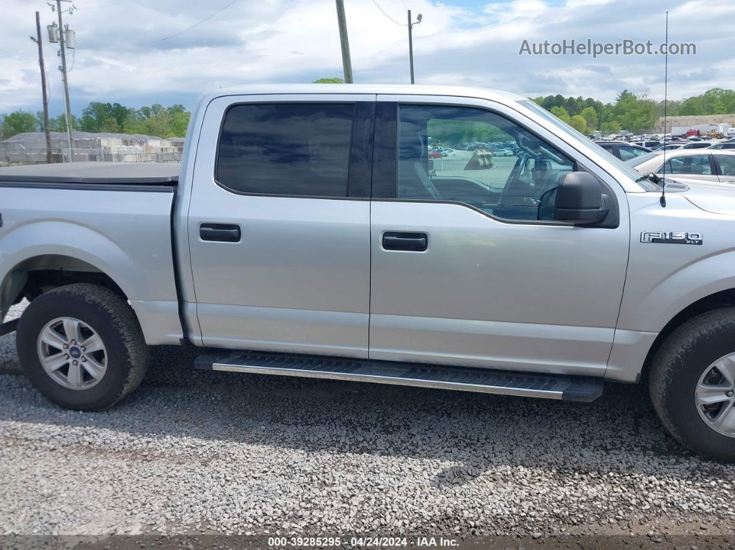 2017 Ford F-150 Xlt Silver vin: 1FTEW1EF0HFA63759