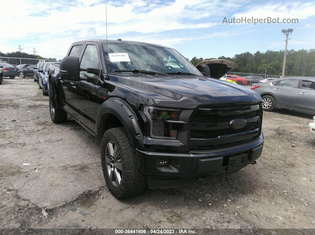 2017 Ford F-150 Xl/xlt/lariat Black vin: 1FTEW1EF0HFC65078