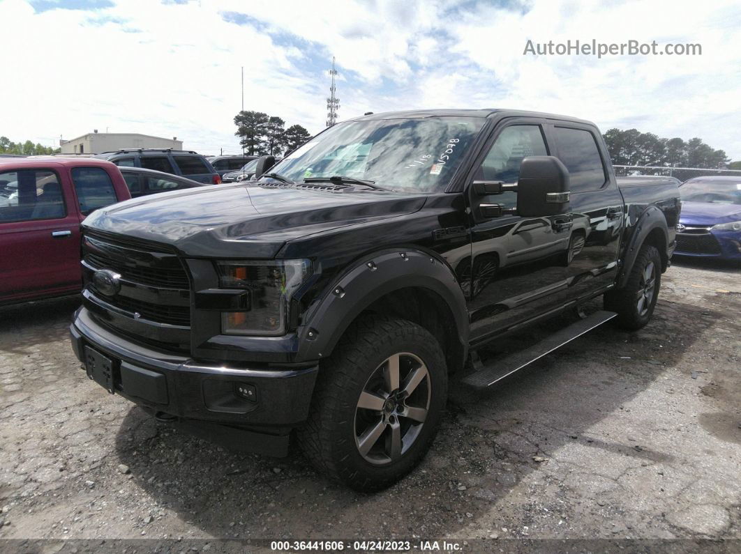 2017 Ford F-150 Xl/xlt/lariat Черный vin: 1FTEW1EF0HFC65078