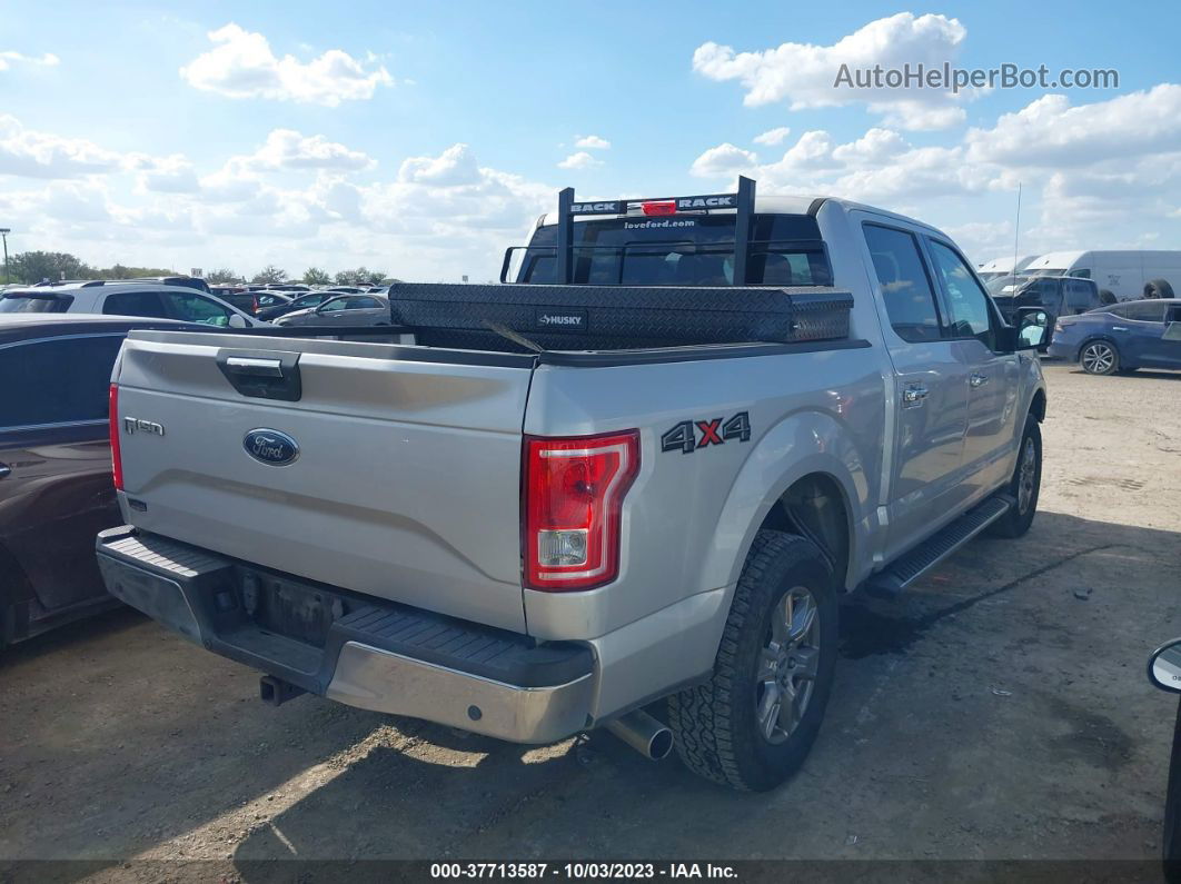 2017 Ford F-150 Xlt Silver vin: 1FTEW1EF0HKD81890