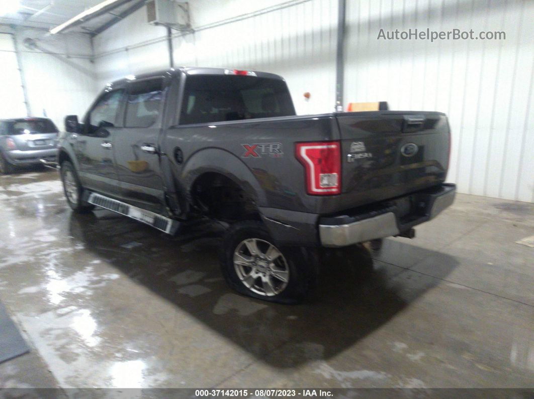 2017 Ford F-150 Xl/xlt/lariat Gray vin: 1FTEW1EF0HKE27749