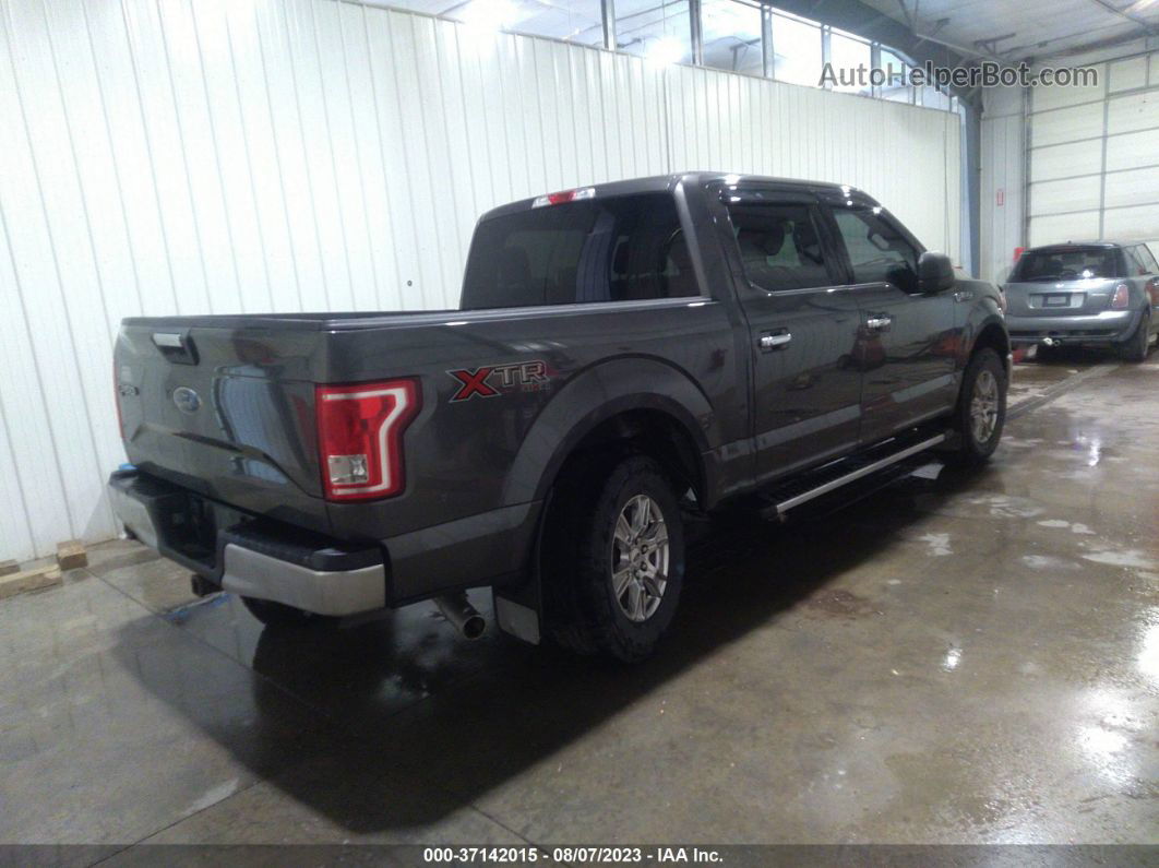 2017 Ford F-150 Xl/xlt/lariat Gray vin: 1FTEW1EF0HKE27749