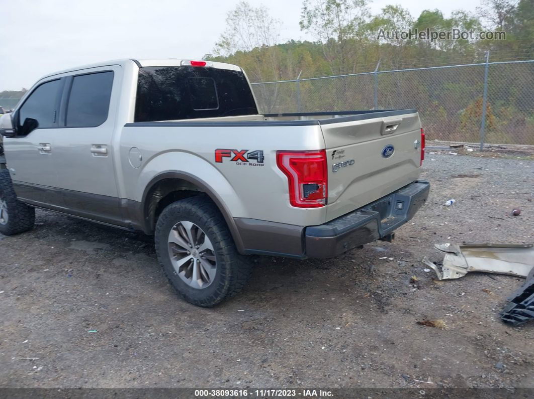 2017 Ford F-150 King Ranch Gold vin: 1FTEW1EF1HFB30305