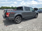 2017 Ford F150 Supercrew Gray vin: 1FTEW1EF1HFC49634