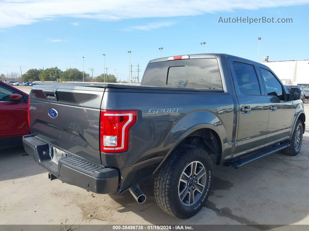 2017 Ford F-150 Xlt Серый vin: 1FTEW1EF1HFC90037