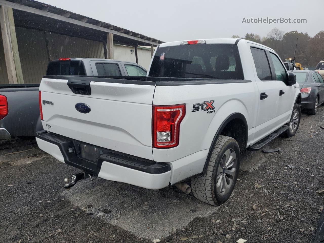 2017 Ford F150 Supercrew White vin: 1FTEW1EF1HKC57949