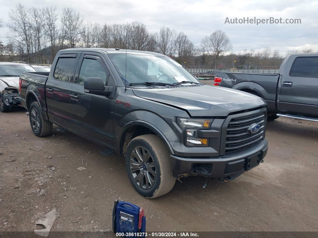 2017 Ford F-150 Xlt Black vin: 1FTEW1EF2HFB29972