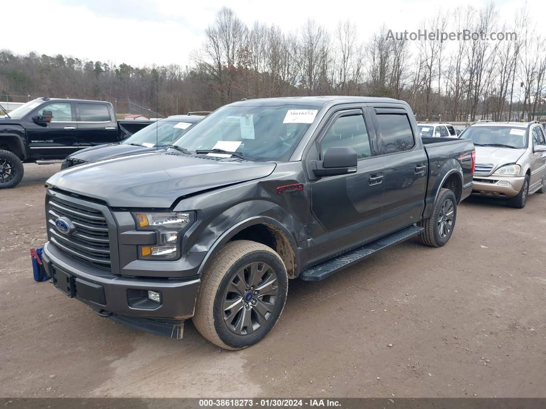 2017 Ford F-150 Xlt Black vin: 1FTEW1EF2HFB29972