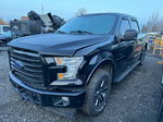 2017 Ford F150 Supercrew Black vin: 1FTEW1EF2HFC14231