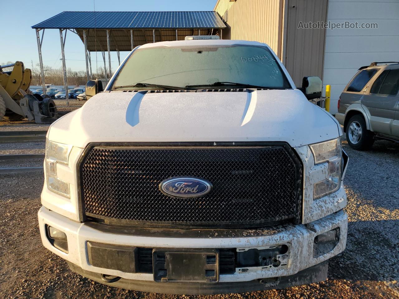 2017 Ford F150 Supercrew White vin: 1FTEW1EF2HKD08441