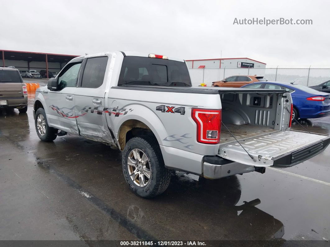 2017 Ford F-150 Xlt Silver vin: 1FTEW1EF2HKD57297