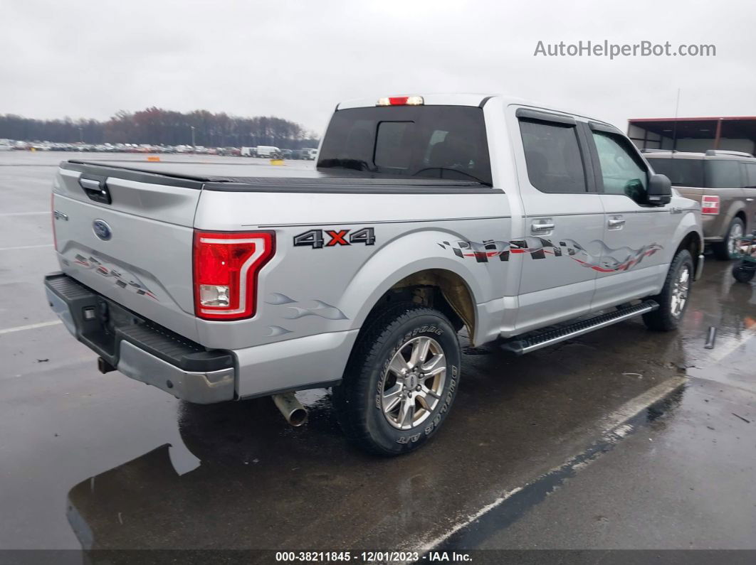 2017 Ford F-150 Xlt Silver vin: 1FTEW1EF2HKD57297