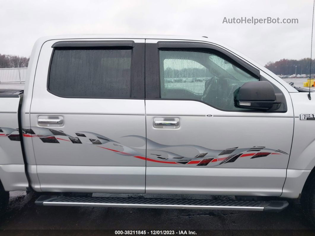 2017 Ford F-150 Xlt Silver vin: 1FTEW1EF2HKD57297