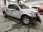 2017 Ford F150 Supercrew Silver vin: 1FTEW1EF3HFB22996