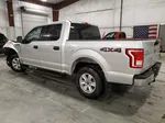 2017 Ford F150 Supercrew Silver vin: 1FTEW1EF3HFB22996