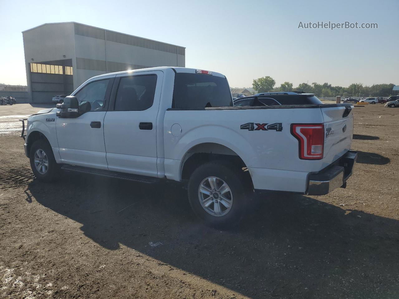 2017 Ford F150 Supercrew White vin: 1FTEW1EF3HFC38537