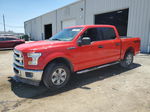 2017 Ford F150 Supercrew Red vin: 1FTEW1EF3HKD60760