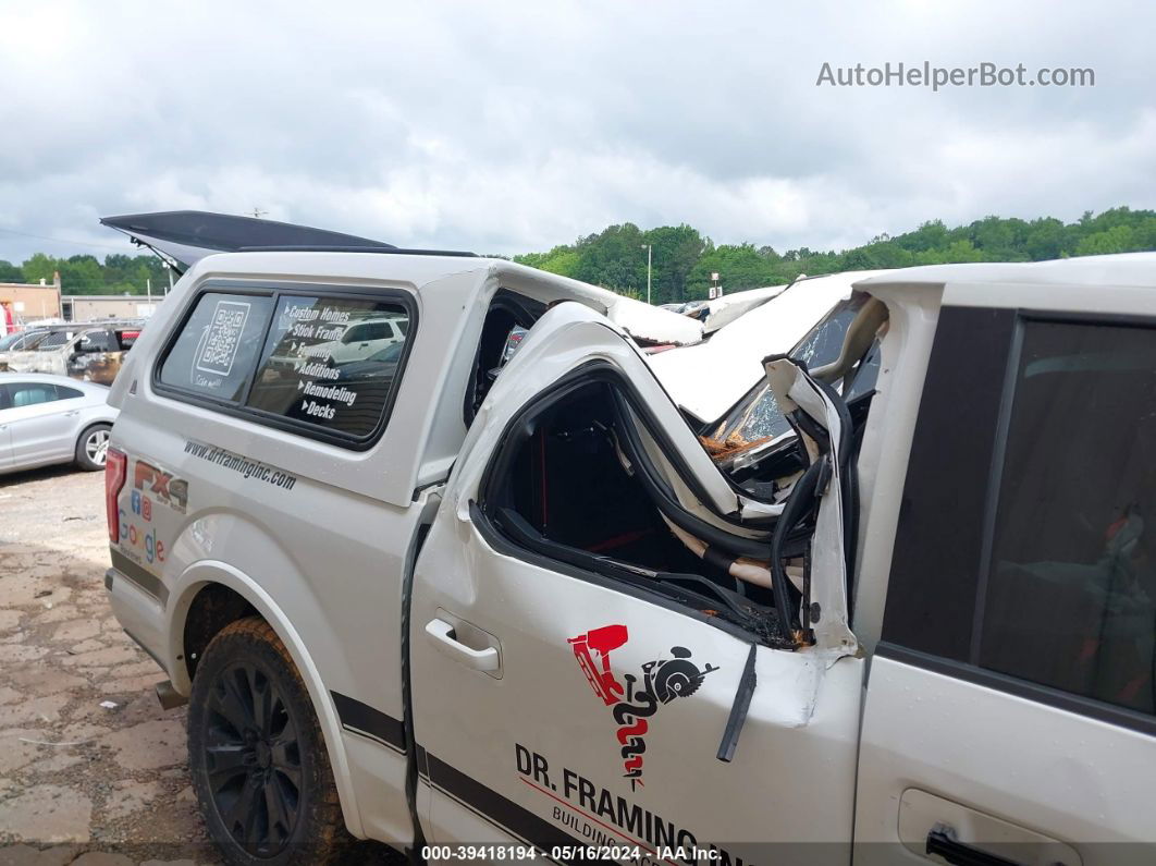 2017 Ford F-150 Xlt White vin: 1FTEW1EF4HFB04250