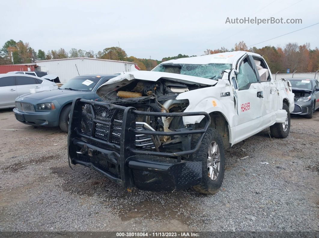 2017 Ford F-150 Xlt White vin: 1FTEW1EF4HFB17127