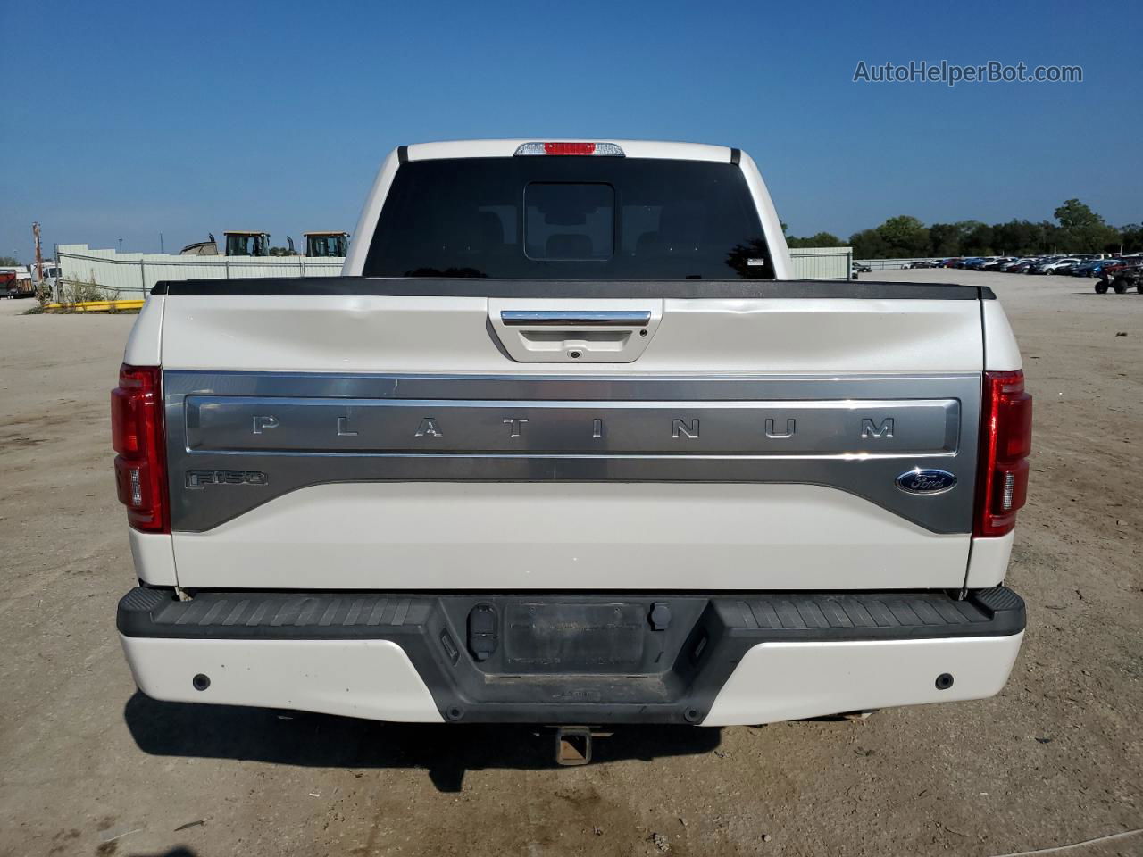 2017 Ford F150 Supercrew White vin: 1FTEW1EF4HFC52379