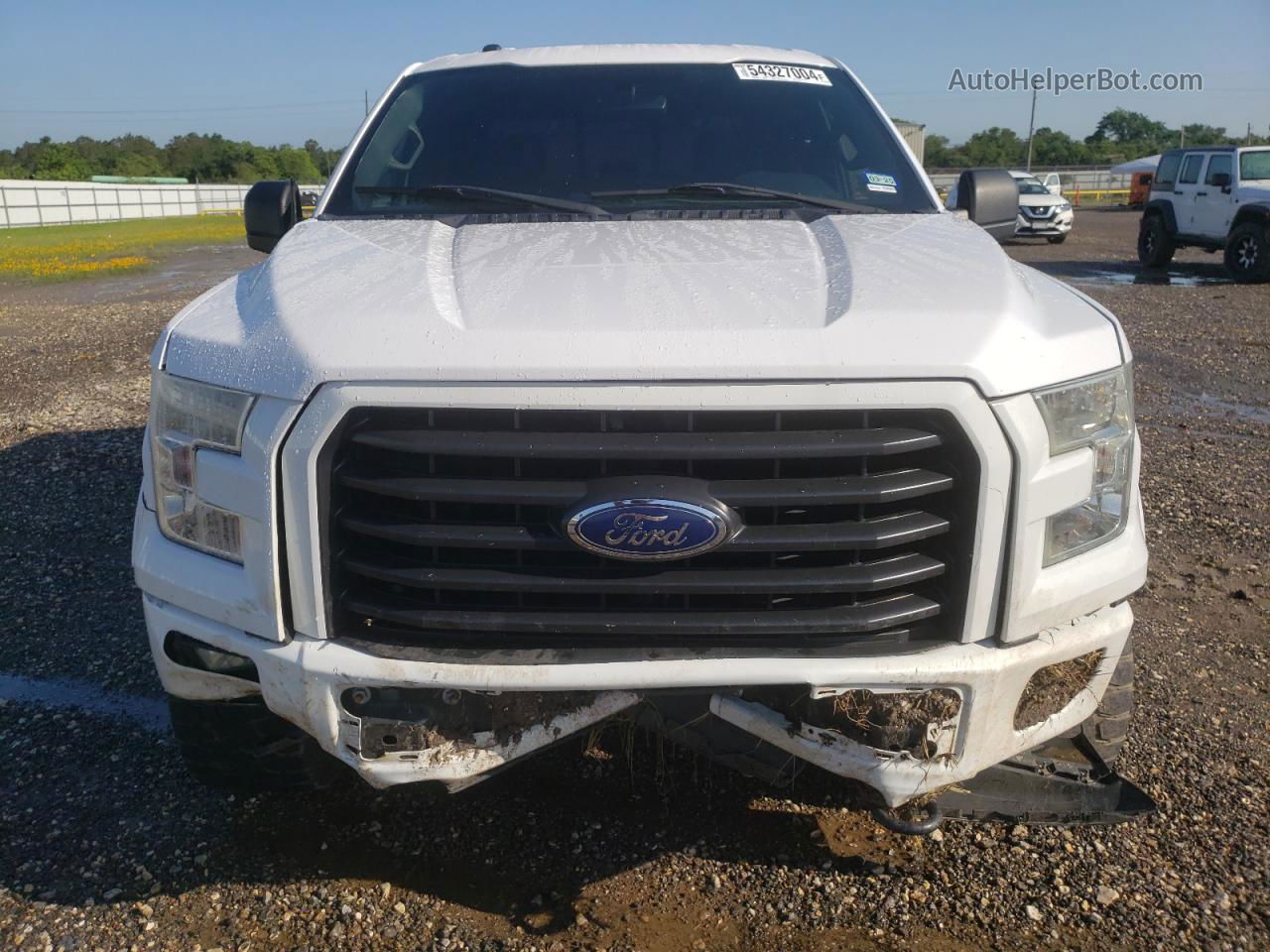 2017 Ford F150 Supercrew White vin: 1FTEW1EF4HKC70680