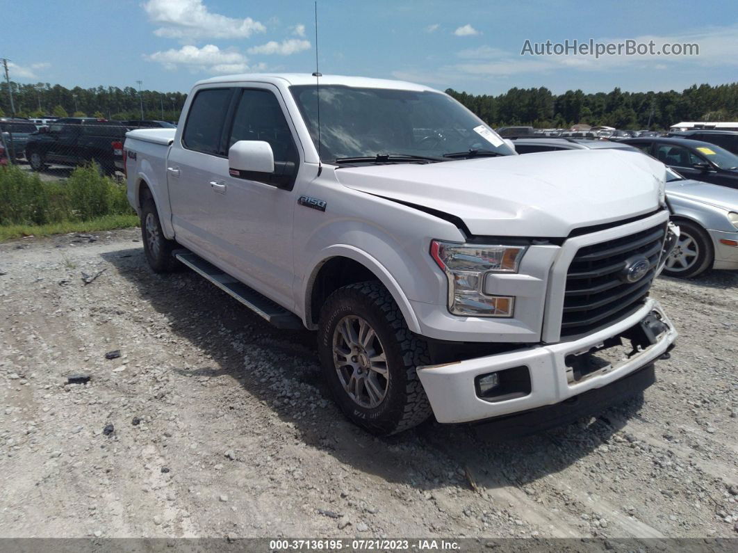 2017 Ford F-150 Xl/xlt/lariat White vin: 1FTEW1EF5HFA88902