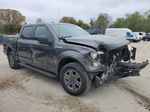 2017 Ford F150 Supercrew Gray vin: 1FTEW1EF5HFB79524