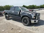 2017 Ford F150 Supercrew Black vin: 1FTEW1EF5HKC11489