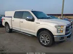 2017 Ford F-150 Lariat White vin: 1FTEW1EF5HKC53631