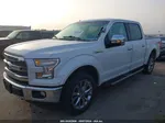 2017 Ford F-150 Lariat White vin: 1FTEW1EF5HKC53631