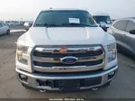 2017 Ford F-150 Lariat White vin: 1FTEW1EF5HKC53631