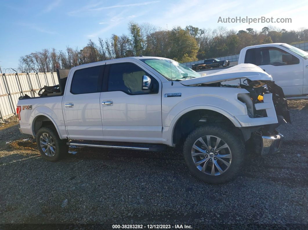 2017 Ford F-150 Lariat Белый vin: 1FTEW1EF5HKD05260