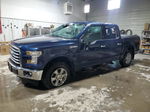 2017 Ford F150 Supercrew Blue vin: 1FTEW1EF5HKE15080