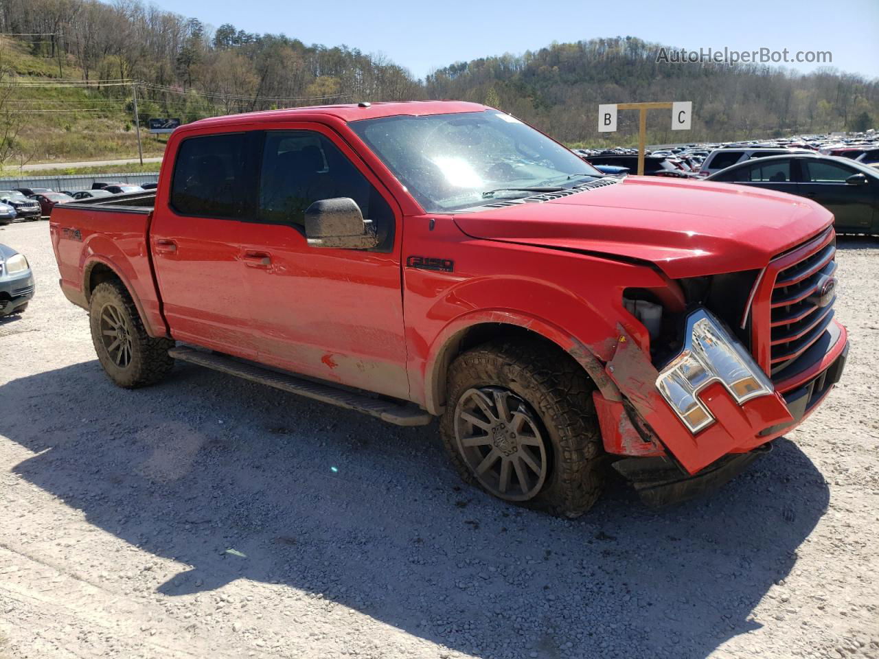 Price & History 2016 Ford F150 Supercrew 5.0l 8 vin 