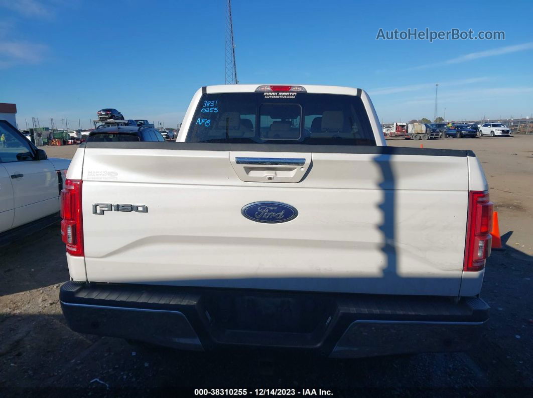 2017 Ford F-150 Lariat Белый vin: 1FTEW1EF6HFA07521