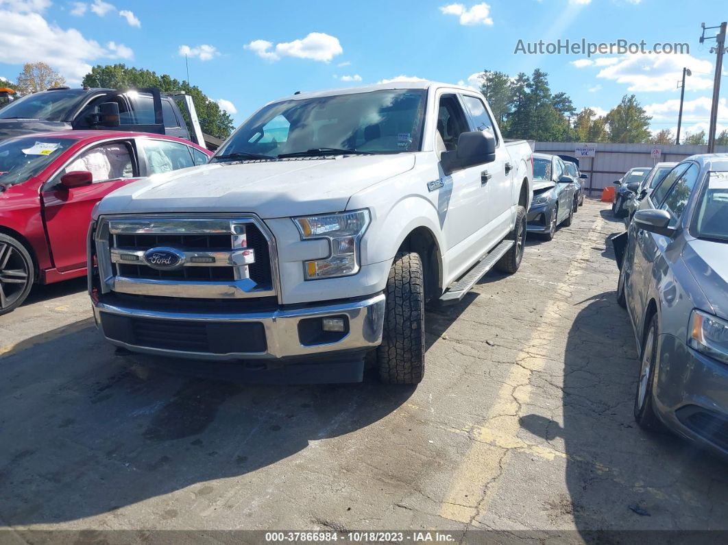 2017 Ford F-150 Xlt White vin: 1FTEW1EF6HFA35125