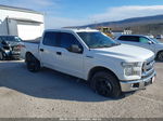 2017 Ford F-150 Xlt White vin: 1FTEW1EF6HFC36068