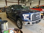 2017 Ford F150 Supercrew Blue vin: 1FTEW1EF6HFC89854