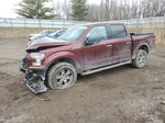 2017 Ford F150 Supercrew Red vin: 1FTEW1EF6HKE09353