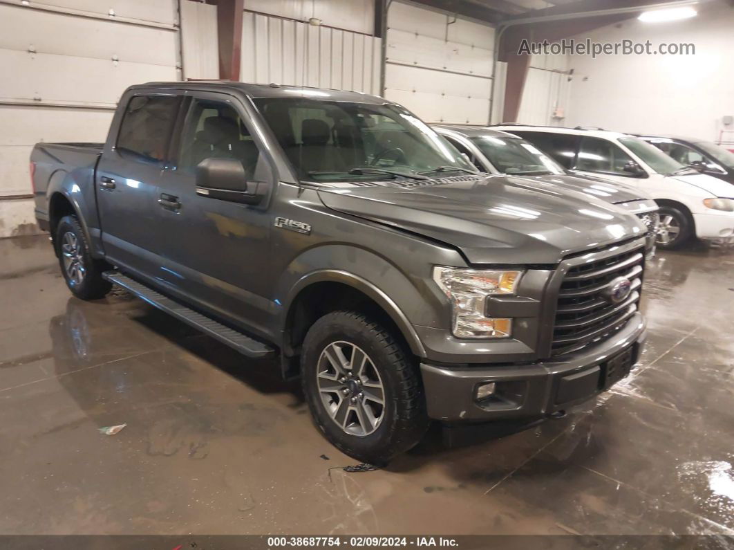 2017 Ford F-150 Xlt Серый vin: 1FTEW1EF7HFB36397