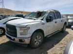 2017 Ford F150 Supercrew White vin: 1FTEW1EF7HFB45598