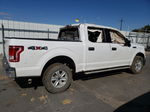 2017 Ford F150 Supercrew White vin: 1FTEW1EF7HFB45598