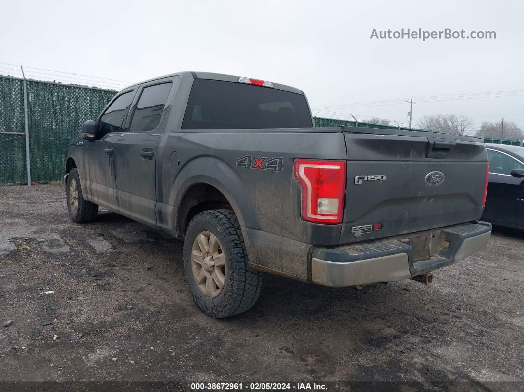 2017 Ford F-150 Xlt Серый vin: 1FTEW1EF7HKC90664