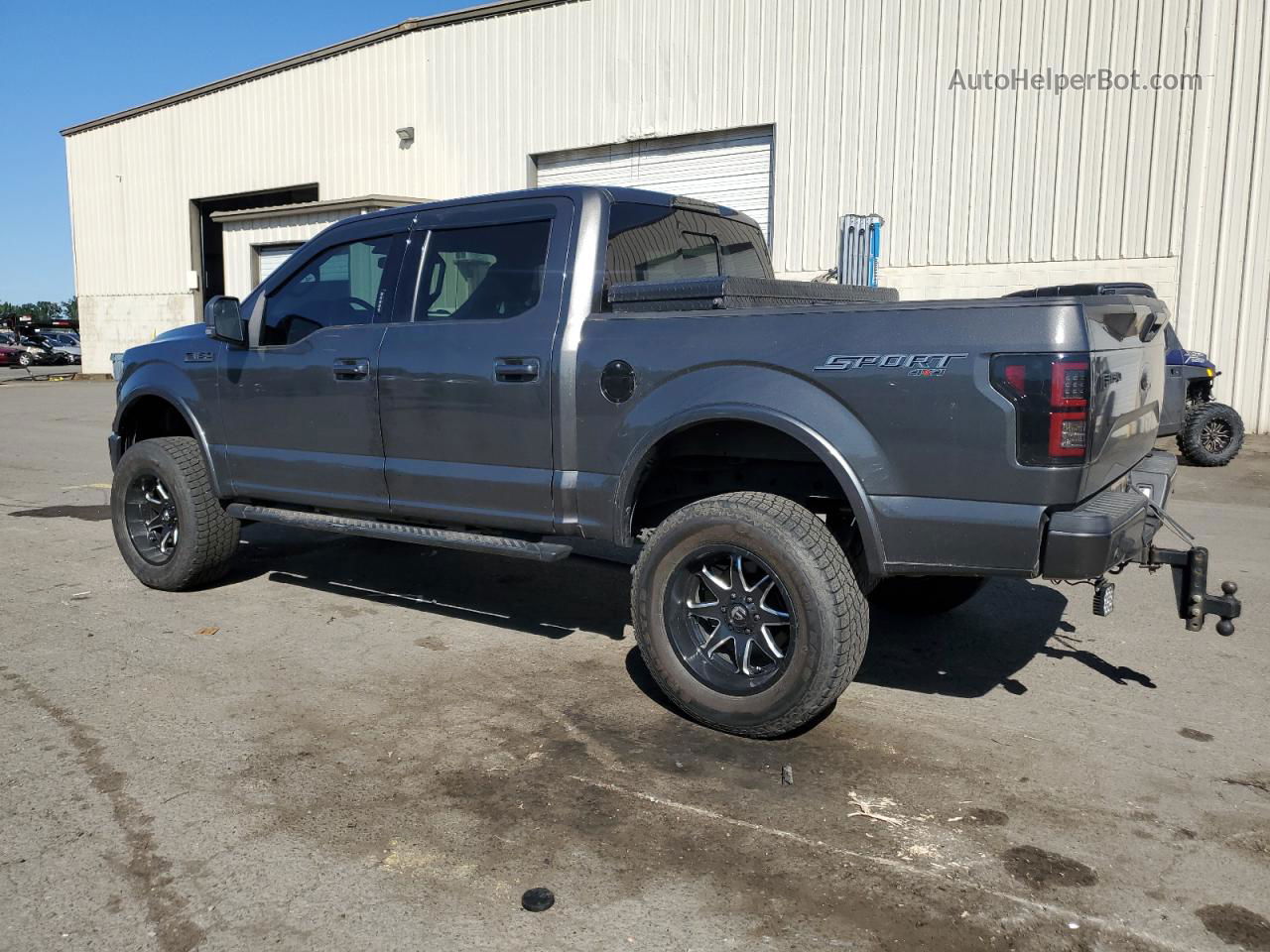 2017 Ford F150 Supercrew Gray vin: 1FTEW1EF7HKE22399