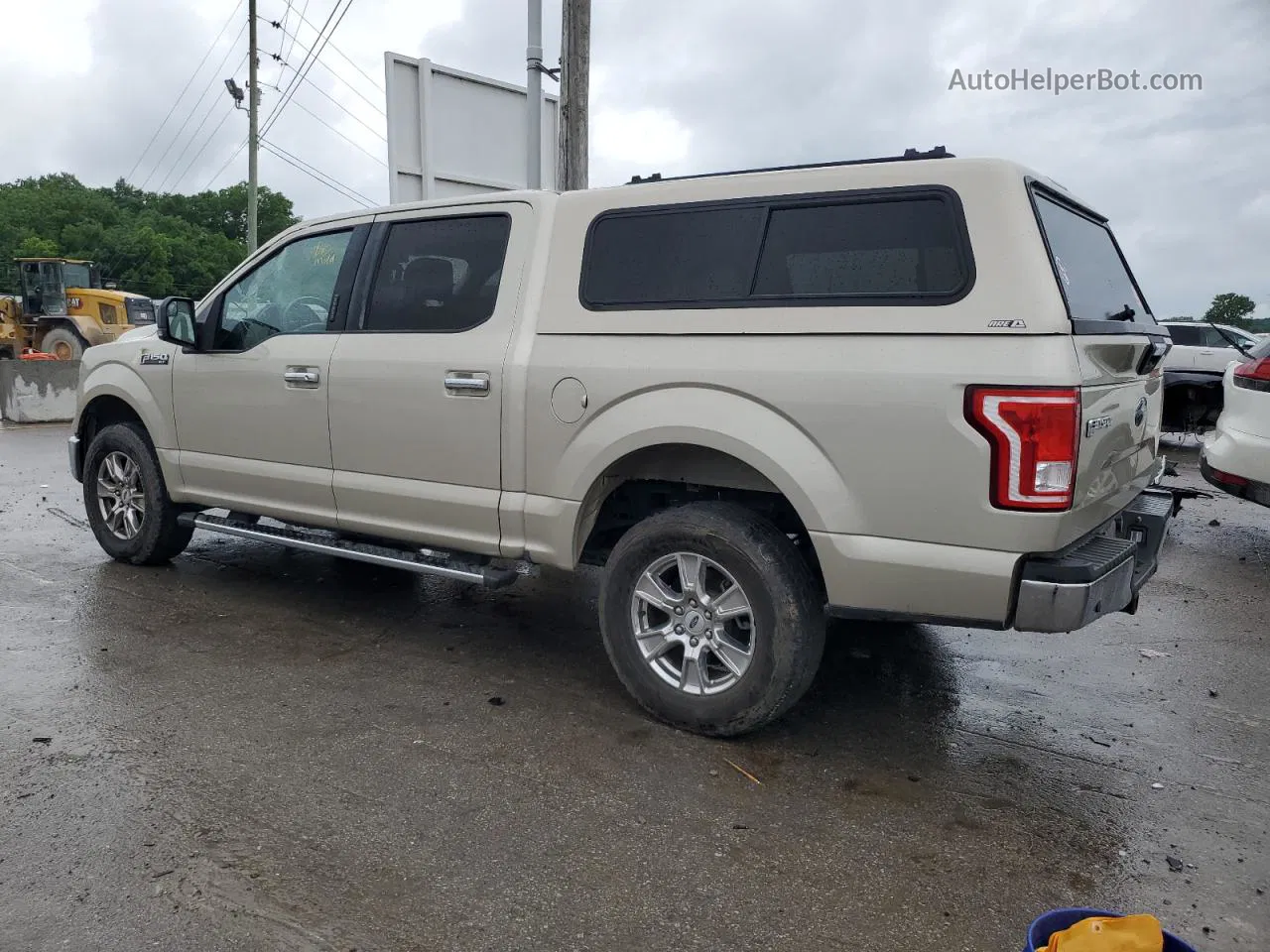 2017 Ford F150 Supercrew Tan vin: 1FTEW1EF8HFB09242