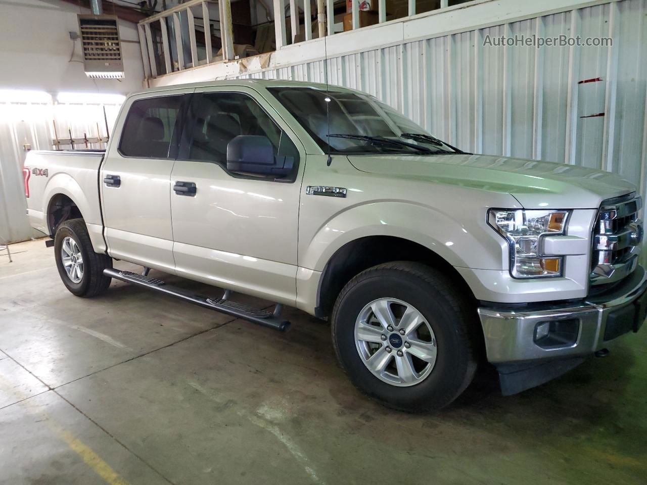 2017 Ford F150 Supercrew Gold vin: 1FTEW1EF8HKD90577