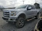 2017 Ford F150 Supercrew Silver vin: 1FTEW1EF9HFA70628