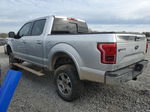 2017 Ford F150 Supercrew Silver vin: 1FTEW1EF9HFA70628